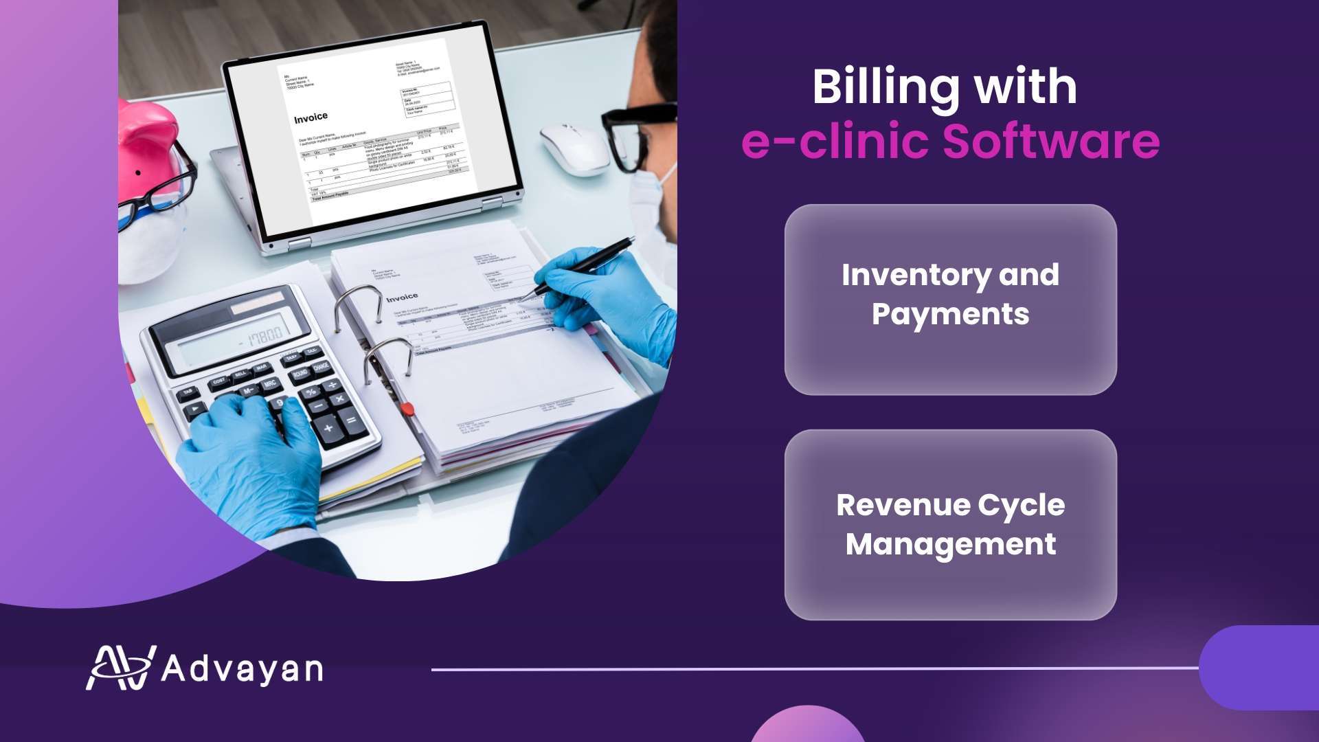 Billing with e-clinic Software